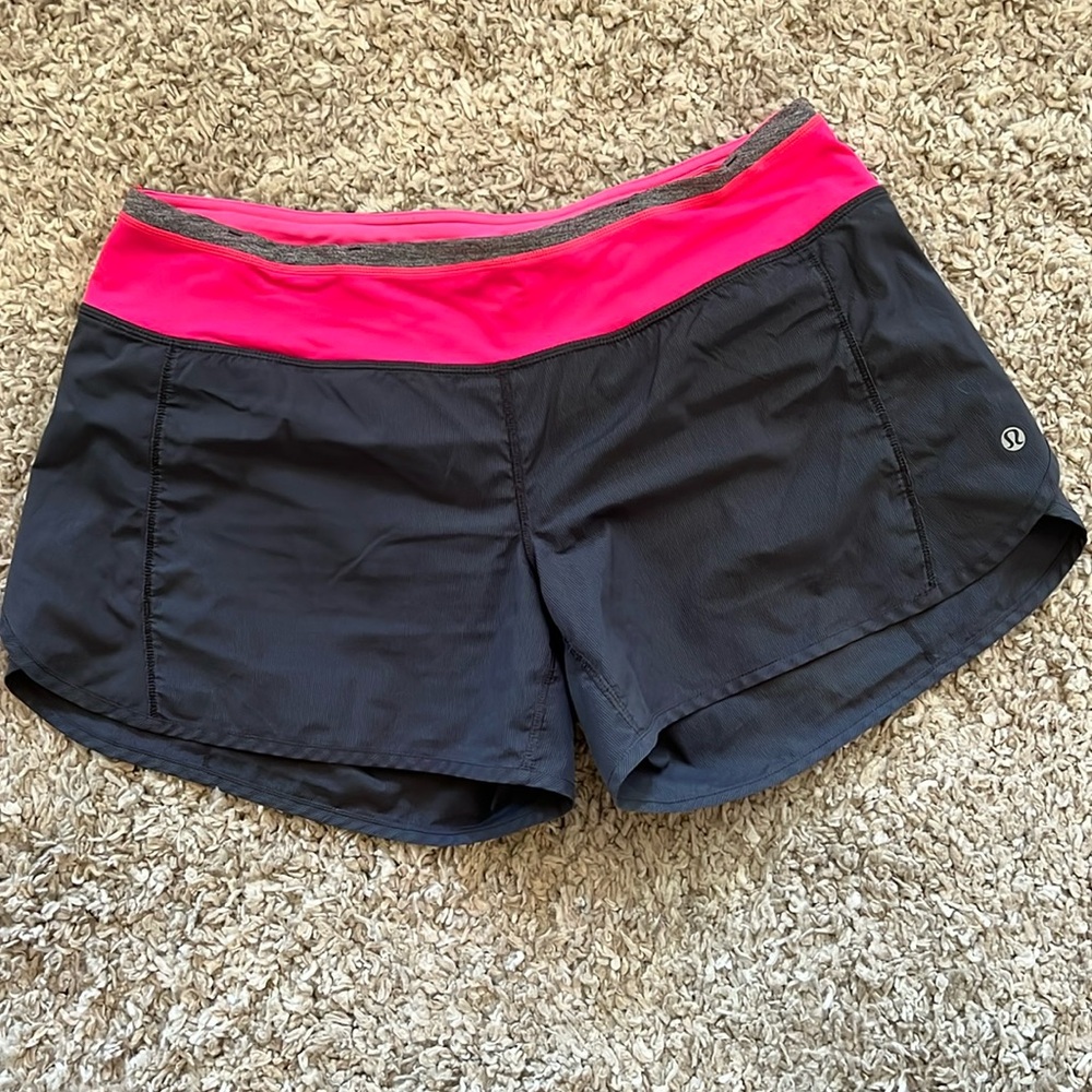 Lululemon run shorts 8